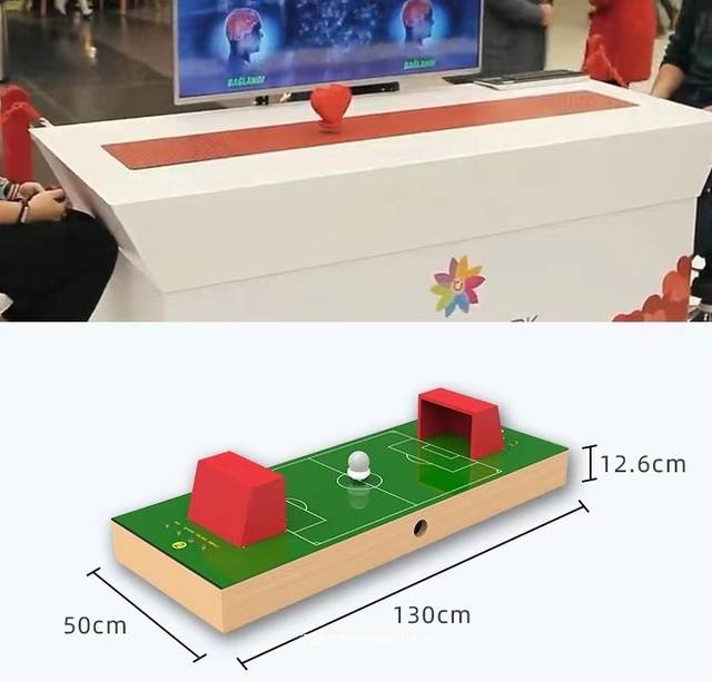 脑电波足球-磁悬浮足球脑电波双人pk-世界杯高端互动装置